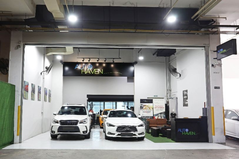 Showroom interior